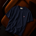 “GANT” Premium Arma Logolu Erkek Bisiklet Yaka Tişört – Lacivert
