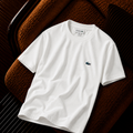 “Lacoste” Basic Premium Erkek Bisiklet Yaka Tişört – Beyaz