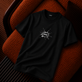Boss Splash Logo Baskılı Siyah Premium Erkek Tişört