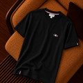 Lacoste Nakış Logo Detaylı Siyah Premium Erkek Tişört