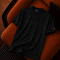 Tommy Hilfiger Kabartma Logo Siyah Premium Erkek Tişört