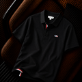 Lacoste Premium Siyah Polo Yaka Erkek Tişört – Modern Fit