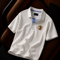 Tommy Hilfiger Crest Logo Erkek Polo Yaka Tişört – Beyaz