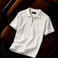 Beymen Club Fermuar Yaka Premium Polo Tişört – Beyaz