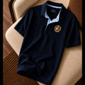 Tommy Hilfiger Arma Detaylı Lacivert Polo Yaka Tişört